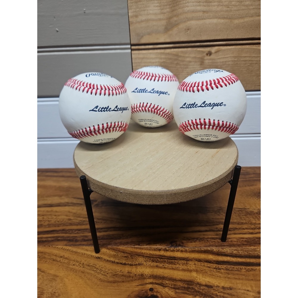 3‎ Leather Rawlings RLLB1 Little League Baseball Balls Used